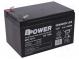 Re-battery  acid-lead  12V  12Ah  AGM  maintenance-free  BPE