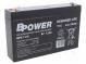 Re-battery  acid-lead  6V  7.2Ah  AGM  maintenance-free  BPE