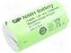 Re-battery  Ni-MH  D  1.2V  11000mAh  soldering lugs  Ø33x60mm