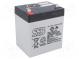 Re-battery  acid-lead  12V  5Ah  AGM  maintenance-free