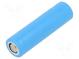 Re-battery  Li-Ion  MR18650  3.6V  2550mAh  Ø18.4x65.1mm  7.6A