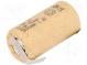 Re-battery  Ni-MH  SubC  1.2V  3000mAh  soldering lugs  Ø22x44mm