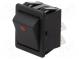 ROCKER  DPST  Pos  2  OFF-ON  16A/250VAC  black  Body  black  1550
