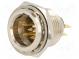 Socket  XLR mini  male  PIN  5  soldering  4A  0.5mm2