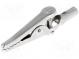 Crocodile clip  5A  60VDC  4mm  603006001  Type  non-insulated