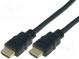 Cable  HDMI 2.0  HDMI plug,both sides  2m  black