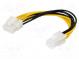 Cable  mains  ATX P4 male,EPS 8pin female  0.15m