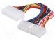 Cable  mains  ATX male 20pin,ATX female 24pin  0.15m