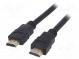 Кабель  HDMI 1.4  вилка HDMI,с обеих сторон  1,5м  черный