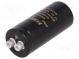 Capacitor  electrolytic  470uF  400VDC  Ø36x82mm  Pitch  12.8mm