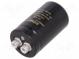Capacitor  electrolytic  22000uF  25VDC  Ø36x62mm  Pitch  12.8mm