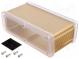 Enclosure  multipurpose  X 177.6mm  Y 89mm  Z 61.1mm  golden