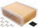 Enclosure  multipurpose  X 177.6mm  Y 129mm  Z 61.1mm  golden