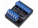 Amplifier LED  IP20  12÷24VDC  in housing,in mounting box  20A