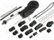 Antenna  electric telescopic  AM,FM  Kit  12 mounting heads