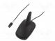 Antenna  SHARK  AM,FM  RAKU I (Coma)  black  12VDC  Kind  RG174