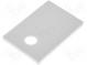 Thermally conductive pad  ceramic  TO220  L 12mm  W 18mm  D 1.5mm