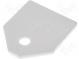 Thermally conductive pad  ceramic  TO3P  L 17.5mm  W 20.5mm