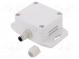 Sensor  temperature  Pt100  cl.B  60x65x35mm  Leads  3 leads  IP20