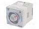 Timer  0,05÷10min  DPDT  250VAC/3A,250VAC/5A,30VDC/3A,30VDC/5A