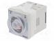 Timer  0,05÷10s  DPDT  250VAC/3A,250VAC/5A,30VDC/3A,30VDC/5A
