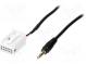 Aux adapter  Jack 3,5mm  Audi  0.8m
