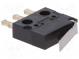Microswitch SNAP ACTION  with lever  SPDT  0.5A/30VDC  ON-(ON)