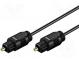 Cable  Toslink plug,both sides  10m  Øcable  2.2mm
