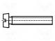 Screw  M1,6x2  DIN  84  Head  cheese head  slotted
