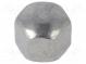 Nut  hexagonal  M12  1.75  A2 stainless steel  19mm  BN  13244  dome