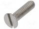 Screw  M2,5x10  DIN  963A  Head  countersunk  slotted  0,6mm