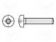 Винт  M2,5x5  Головка  сферическая  Torx®  нержавеющая сталь A2