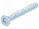 Винт  для металла  2,9x25  Головка  потайная  Torx®  TX10  цинк