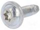 Винт  для металла  3,5x12  Головка  сферическая  Torx®  TX15  цинк
