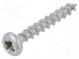 Screw  3.5x25  Head  cheese head  Pozidriv  PZ2  steel  zinc  SPAX®