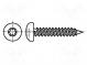 Screw  for metal  3.5x6.5  Head  cheese head  Torx®  TX15  zinc