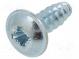 Screw  for plastic  3.5x8  Head  button  Phillips  PH2  zinc