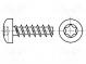 Screw  3.5x8  Head  cheese head  Torx®  TX15  hardened steel