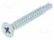 Screw  for metal  3.9x38  Head  countersunk  Phillips  PH2  zinc