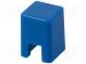 Button  square  Application  B3F-1,B3F-3,B3FS  4x4mm  Colour  blue