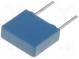 Capacitor  polyester  10nF  160VAC  250VDC  Pitch  5mm  ±10%