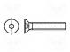 Винт  M3x14  DIN  7991  Головка  потайная  шестигранный  сталь