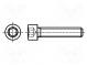 Screw  M3x16  DIN  912  Head  cheese head  imbus  steel  zinc