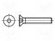 Screw  M3x16  DIN  7991  Head  countersunk  imbus  steel  HEX 2mm