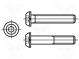 Screw  M3x8  Head  button  imbus  steel  black finish  HEX 2mm