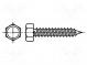 Винт  4,2x32  Головка  шестиугольная  нет  7мм  закаленная сталь