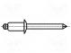 Rivet  aluminium  Rivet diam 4.8mm  L.rivet 11mm  BN 924