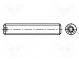 Screw  M4x10  Head  without head  Torx®  steel  zinc  TX08