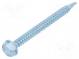 Screw  for metal  5.5x38  Head  hexagonal  8mm  hardened steel