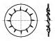 Washer  conical  M5  D=9.8mm  h=2.25mm  spring steel  DIN  6798V
